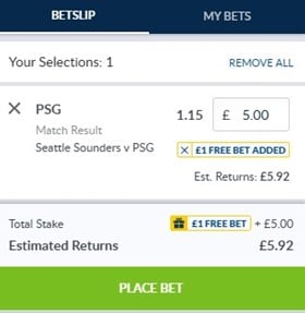Coral FB 25 Betslip 2