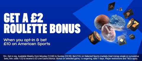 1188x516 Carousel _ GET A 2 ROULETTE BONUS Am Sports x Roulette (2)